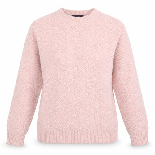 Marks and Spencer Women’s Pink Crew Neck Knit Jumper Size S