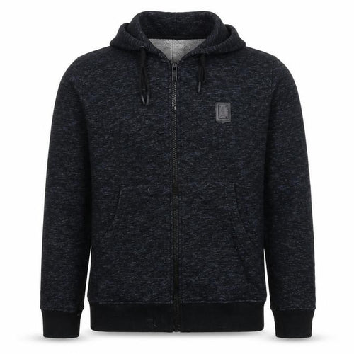 Religion Men's Black Full Zip Hoodie Size M Cotton Blend