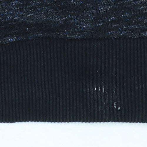 Religion Men's Black Full Zip Hoodie Size M Cotton Blend