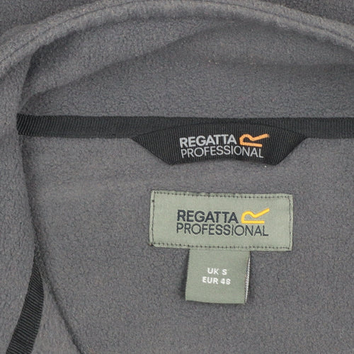 Regatta Professional Men's Grey Fleece Full Zip Jacket Size S