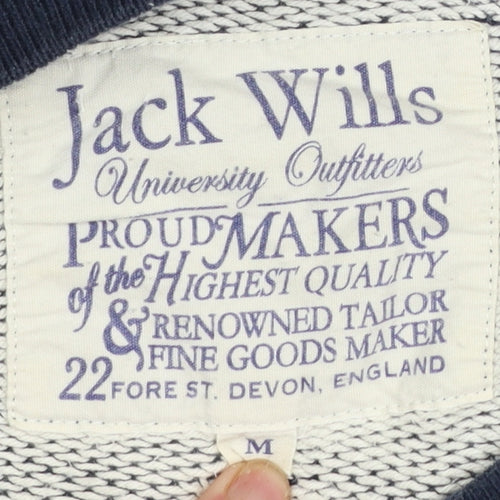Jack Wills Men’s Blue Cotton Crew Neck Sweatshirt M