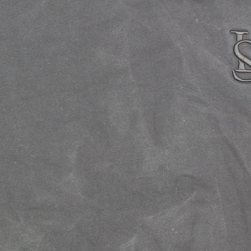 Last Sole Men's Black Pullover Hoodie Size M Embroidered Logo