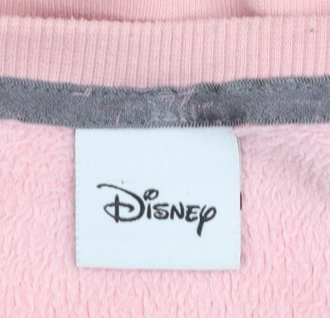 Disney Women Pink Thumper Bunny Long Sleeve Pyjama Top Size 12-14