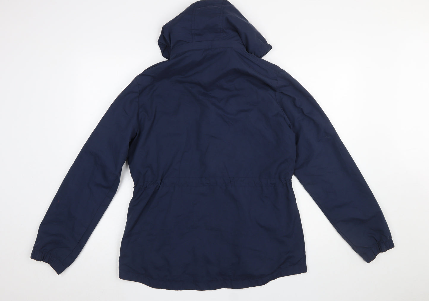Lee Valley Women's Blue Hooded Anorak Jacket L Regular Fit