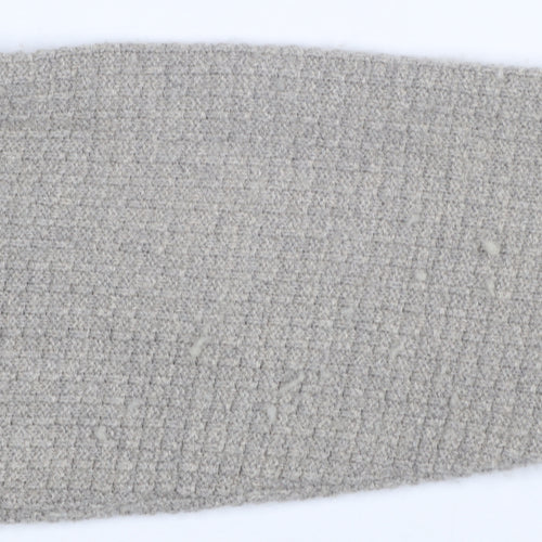 Ted Baker Men's Grey Waffle-Knit Cotton Wool Jumper Size L