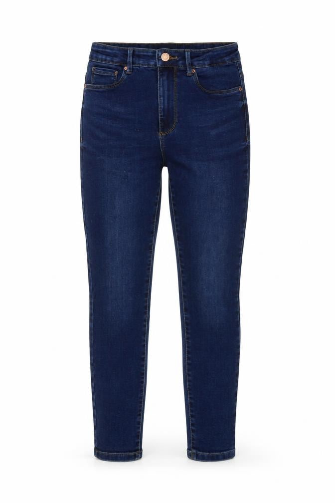 Front view of Vero Moda Women Blue Skinny Stretch Jeans, size S