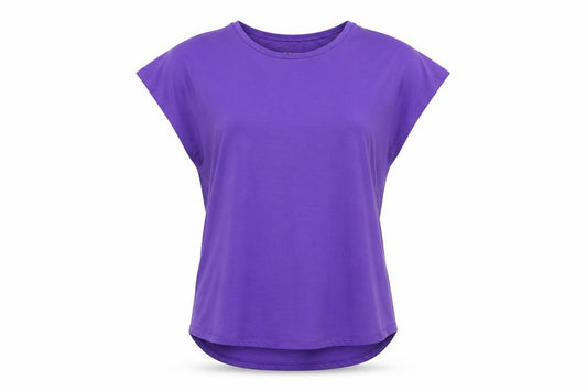 Dunnes Stores Womens Purple Performance Sport T-Shirt Size S