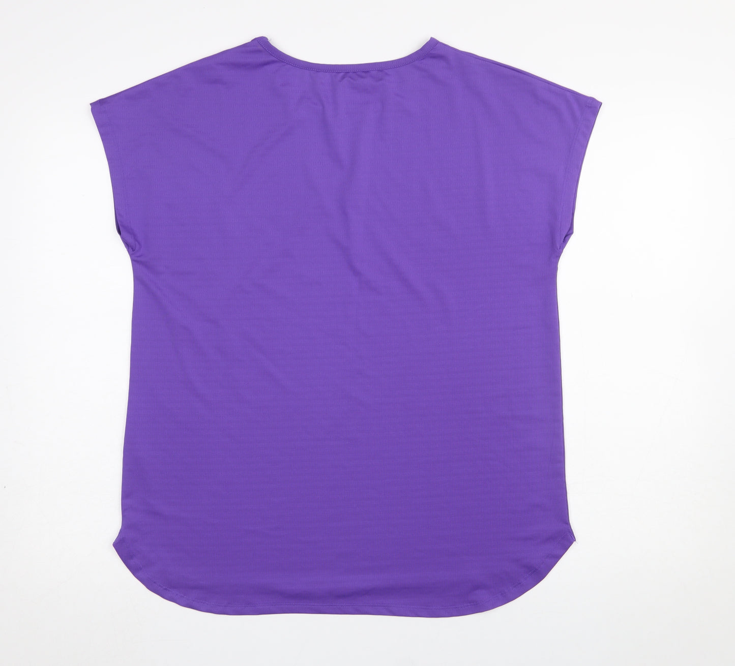 Dunnes Stores Womens Purple Performance Sport T-Shirt Size S