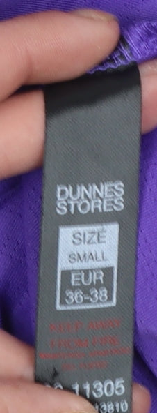 Dunnes Stores Womens Purple Performance Sport T-Shirt Size S