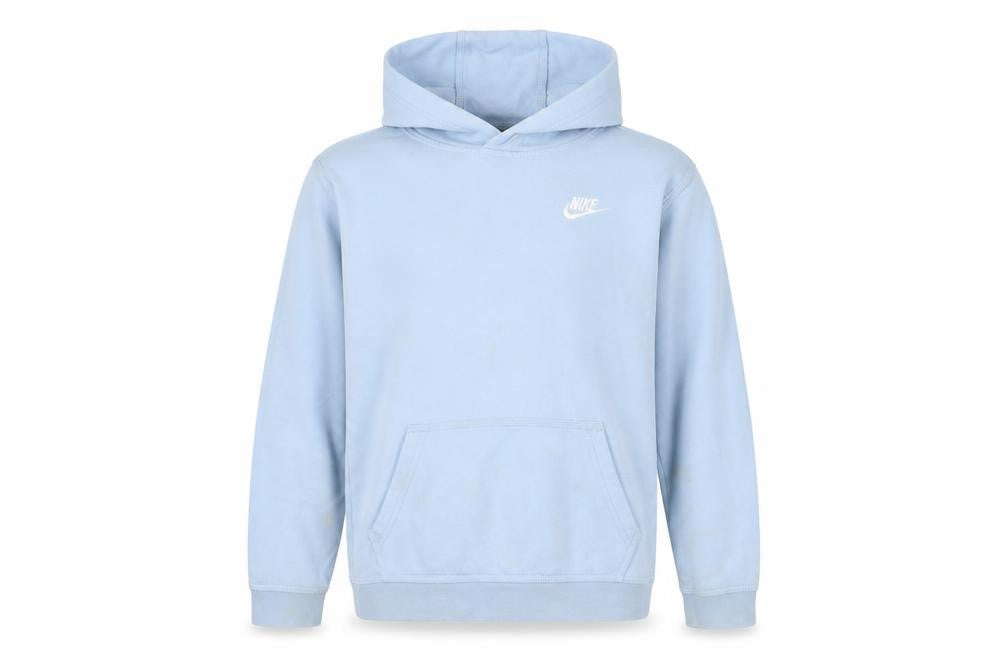 Nike Boys Blue Pullover Hoodie XL 158-170cm Cotton Fleece Sweatshirt