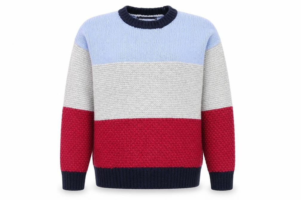 Front view of Marks & Spencer Men's Multicoloured M Chunky Knit jumper