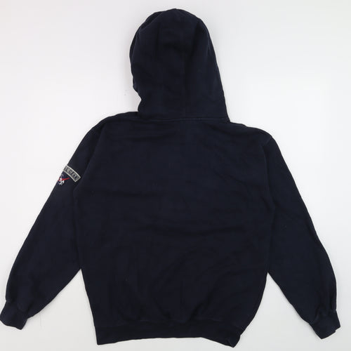 Prairie Mountain Men’s Blue Kennedy NASA Pullover Hoodie Size S