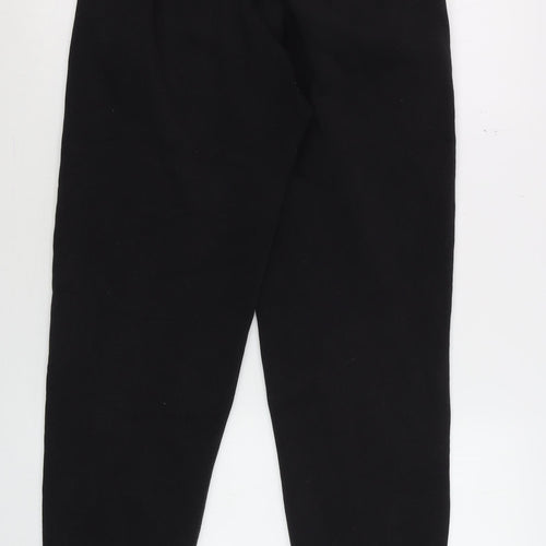 Adidas Men's Black Jogger Sweatpants M Fleece Tapered Fit Activewear
