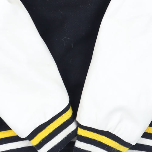 Primark Boys Black Varsity Jacket 7-8 Years Los Angeles Lakers NBA