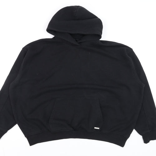 Couture Men’s Black Pullover Hoodie Size M Regular Fit