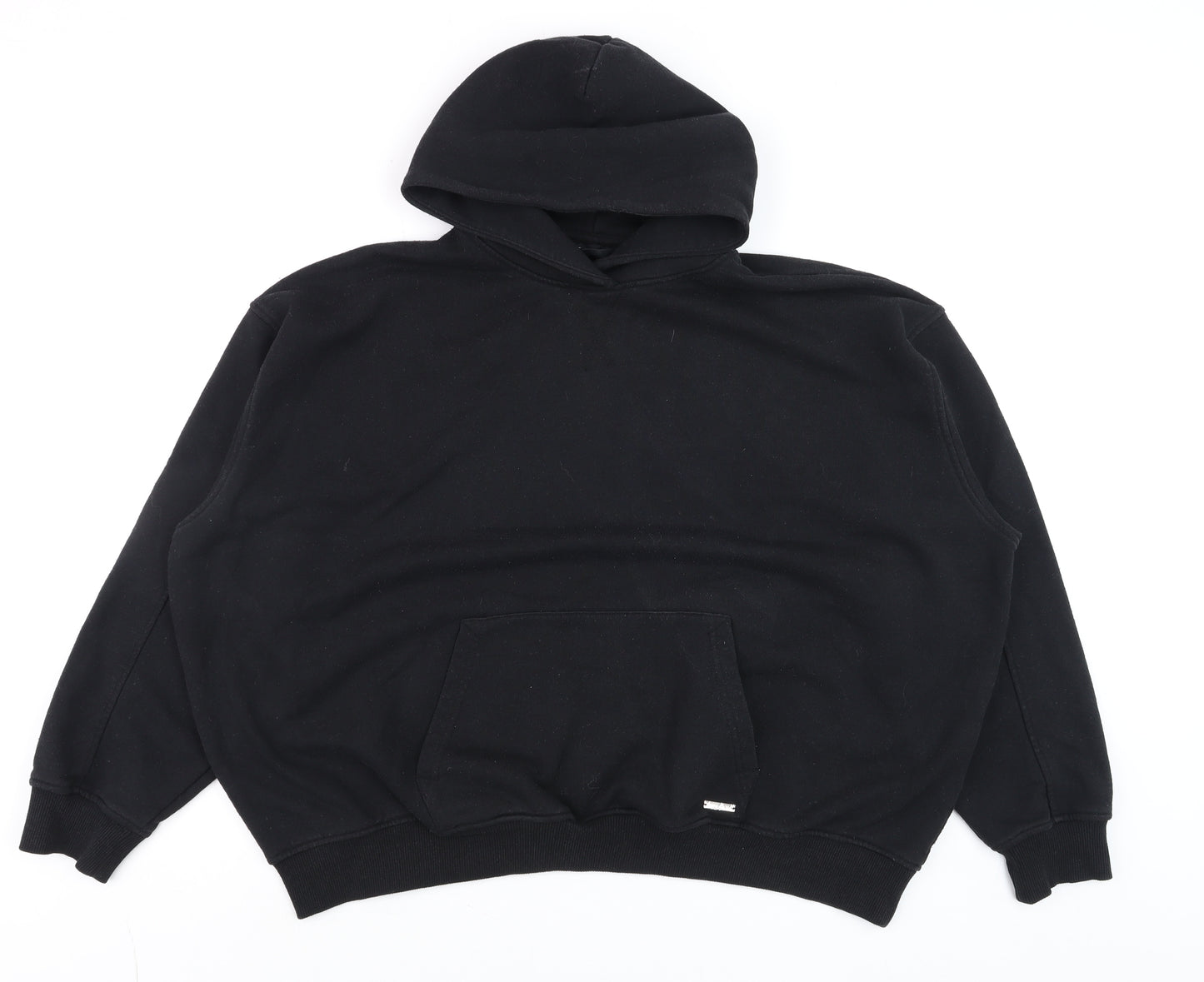 Couture Men’s Black Pullover Hoodie Size M Regular Fit