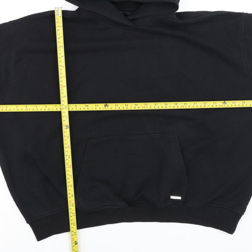 Couture Men’s Black Pullover Hoodie Size M Regular Fit