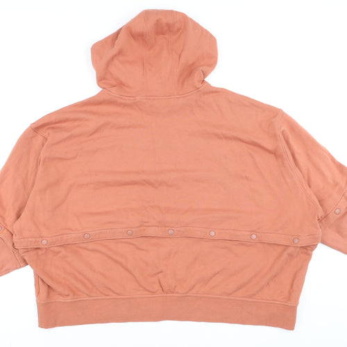 Adidas Men's Brown Hoodie 1X Pullover Cotton Hooded Sweatshirt