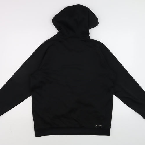 Adidas Men's Black Pullover Hoodie Size L Sports Fleece