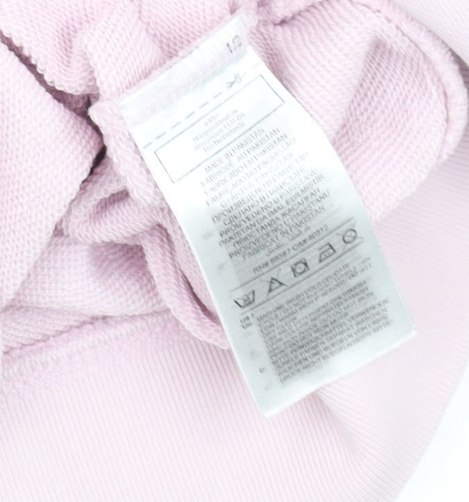 Adidas Women Pink Athletic League Sweatshirt UK 14 Crew Neck Pullover