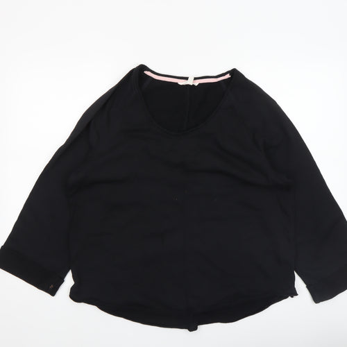 Marks and Spencer Per Una Black Tunic Blouse Women’s Size M 3/4 Sleeve