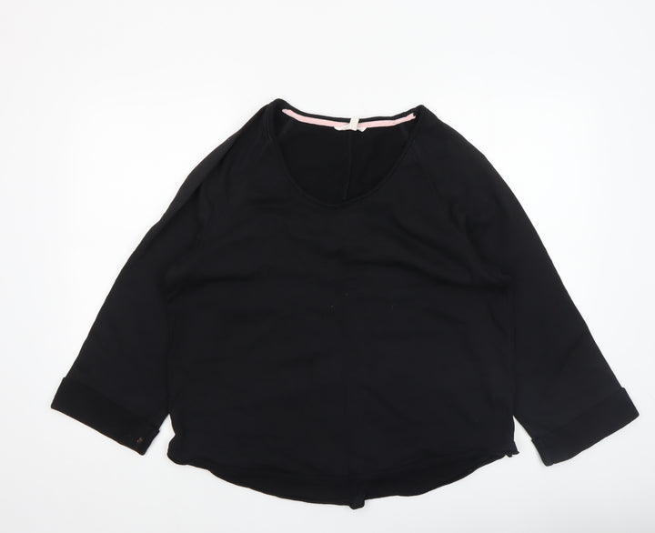 Marks and Spencer Per Una Black Tunic Blouse Women’s Size M 3/4 Sleeve