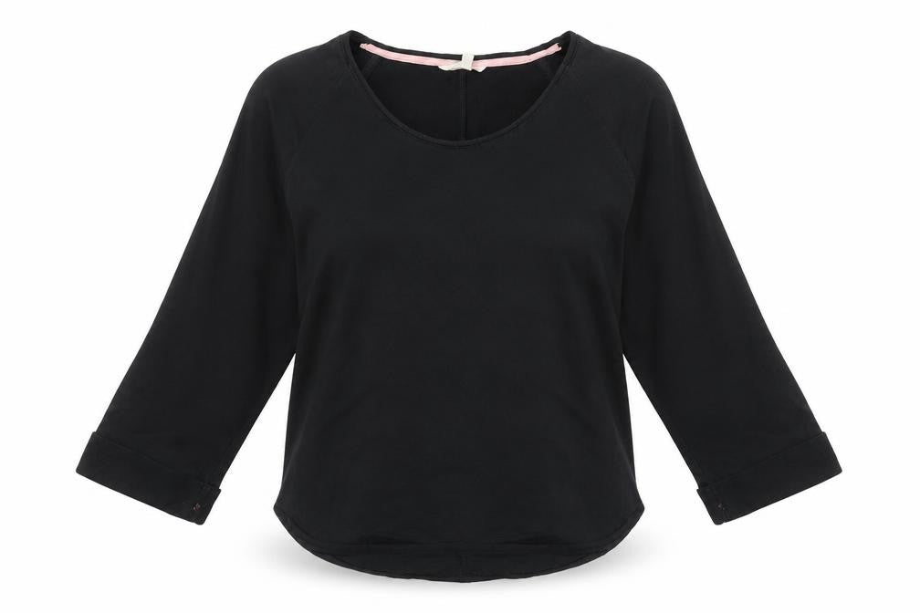 Marks and Spencer Per Una Black Tunic Blouse Women’s Size M 3/4 Sleeve