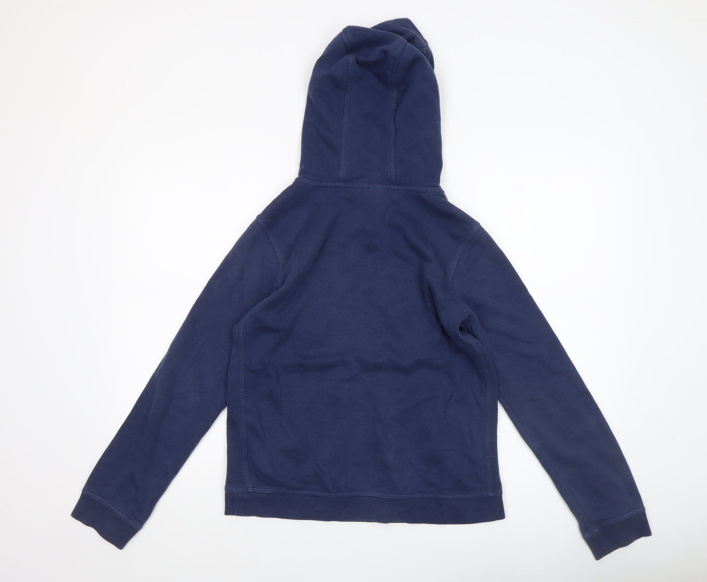 Nike Boys Navy Blue XL Pullover Hoodie with Logo and Kangaroo Pocket
