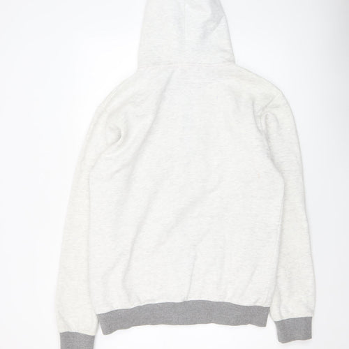 LFC Men's Grey Full Zip Hoodie Size M Cotton Blend