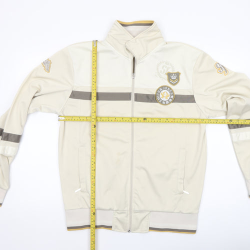 Smith & Jones Men's Beige Full Zip Softshell Jacket Size L