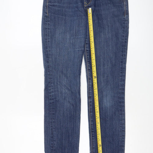 Old Navy Women's Blue Straight Regular Fit Jeans Size 4