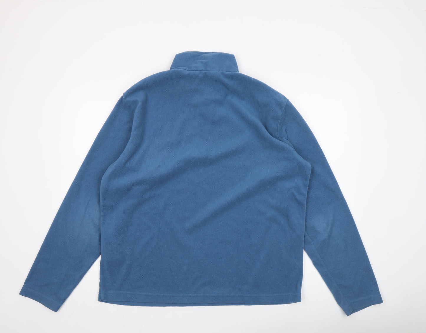 Regatta Great Outdoors Men's Blue Fleece 1/4 Zip Pullover XL