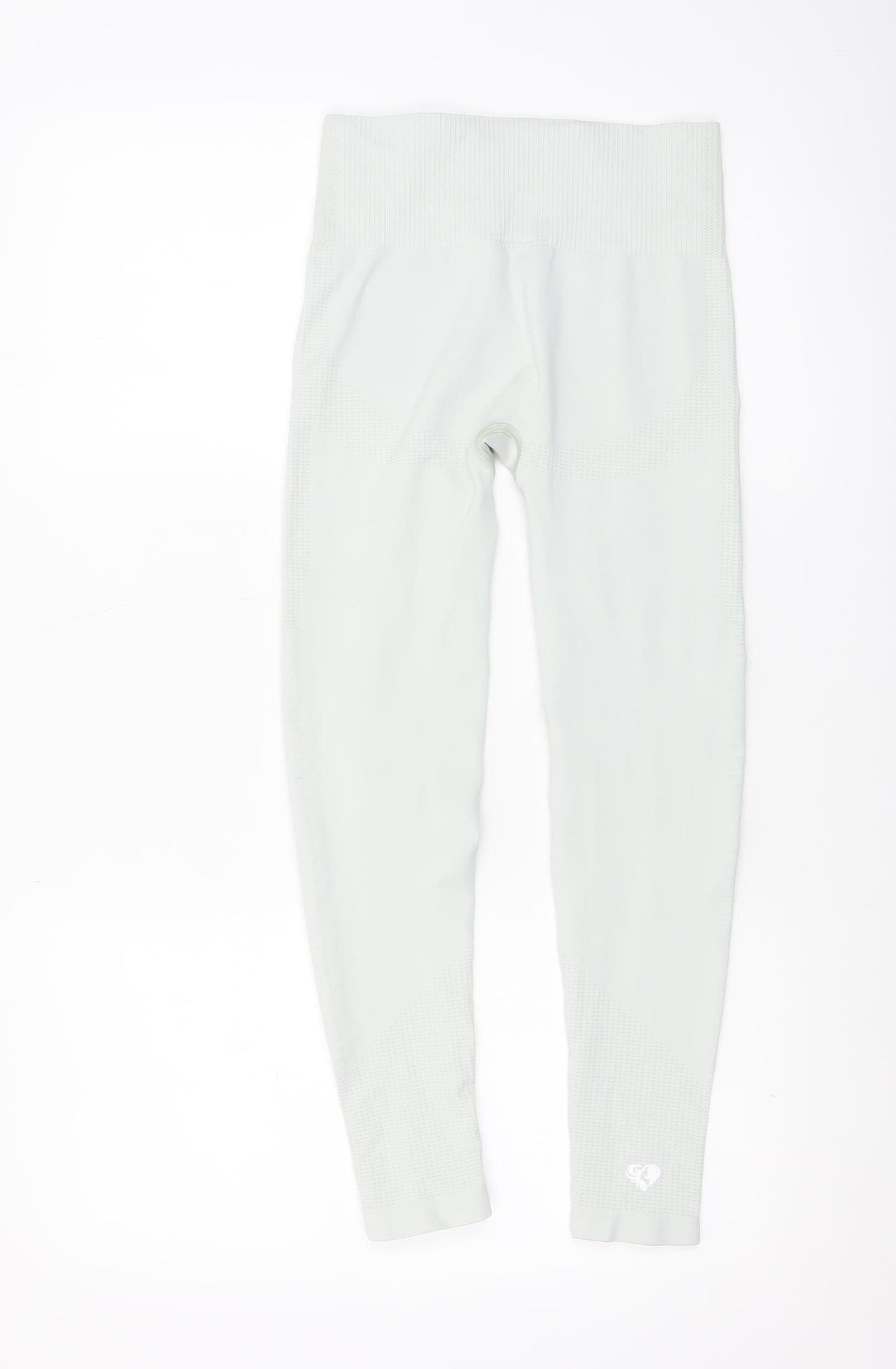 Women's Best Ivory Seamless High Waist Gym Leggings Size M