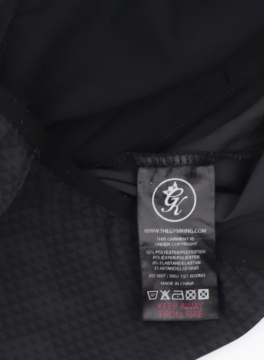 Gym King Men's Black Full Zip Athletic Hoodie Size S