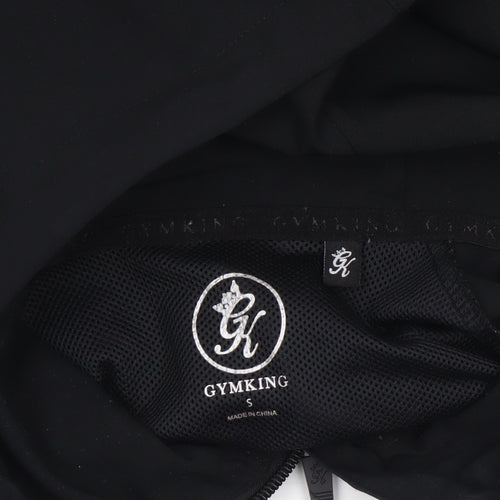 Gym King Men's Black Full Zip Athletic Hoodie Size S