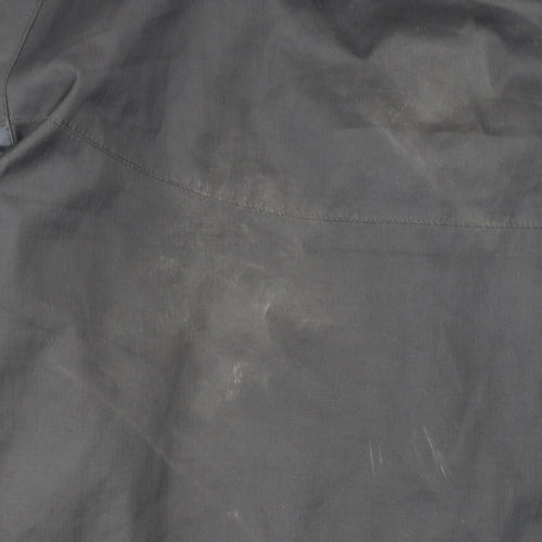 Zone Men’s Black Waterproof Hooded Parka Jacket Size M