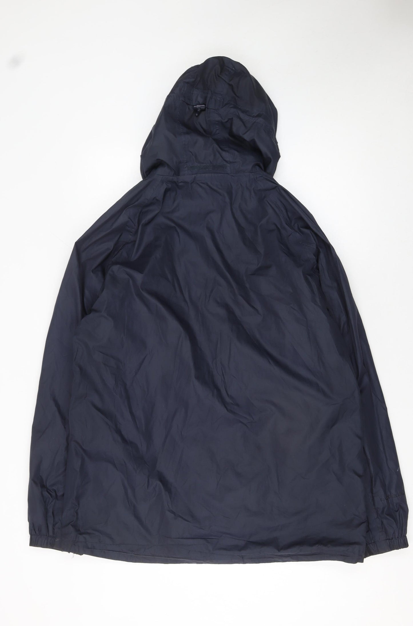 Peter Storm Men’s Blue Waterproof Hooded Rain Jacket M