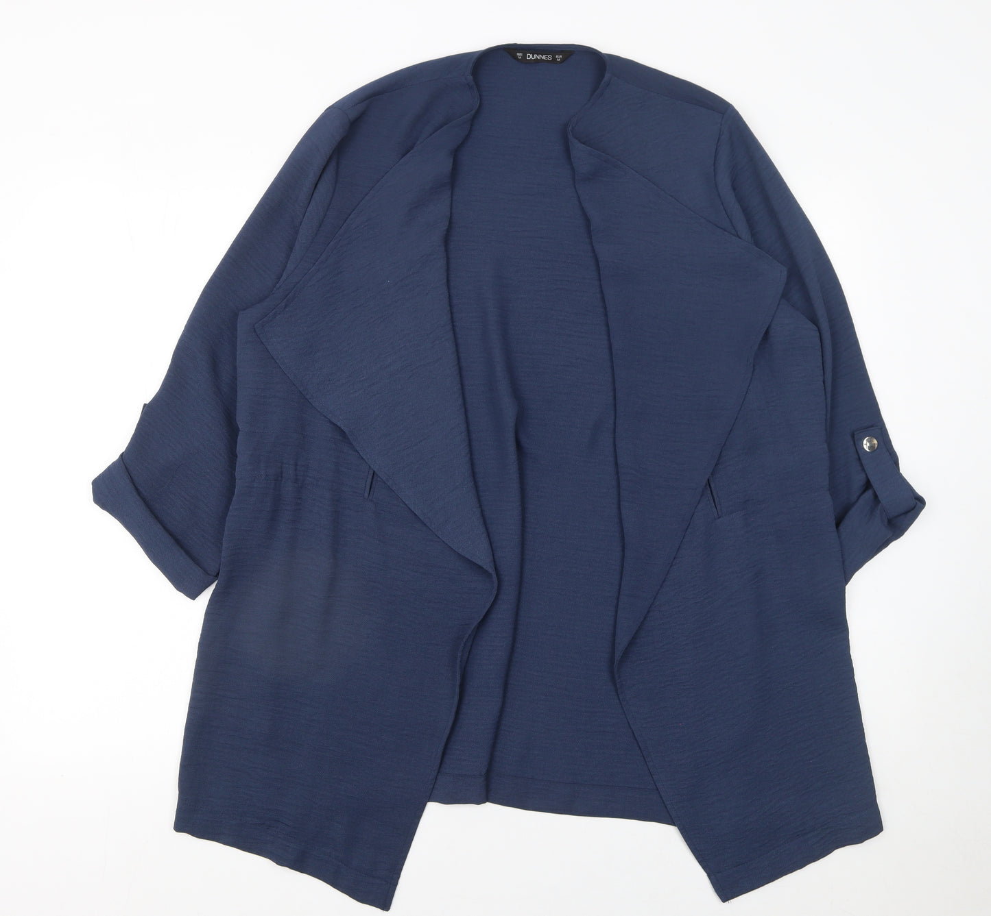 Dunnes Stores Women’s Blue Open Front Cardigan Size 12