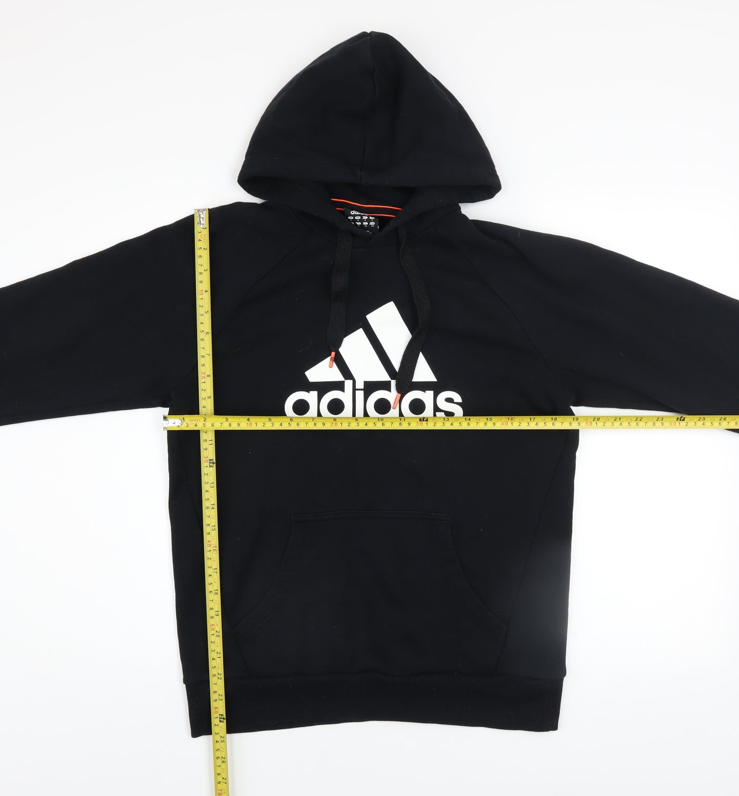 Adidas Men's Black Pullover Hoodie Small Logo Sportswear