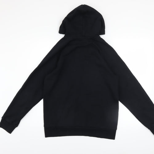 Adidas Men's Black Pullover Hoodie Small Logo Sportswear
