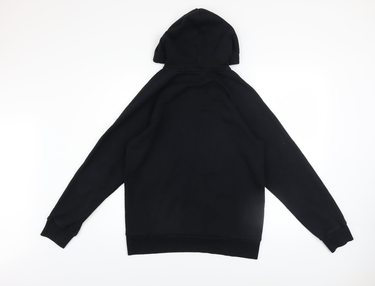 Adidas Men's Black Pullover Hoodie Small Logo Sportswear