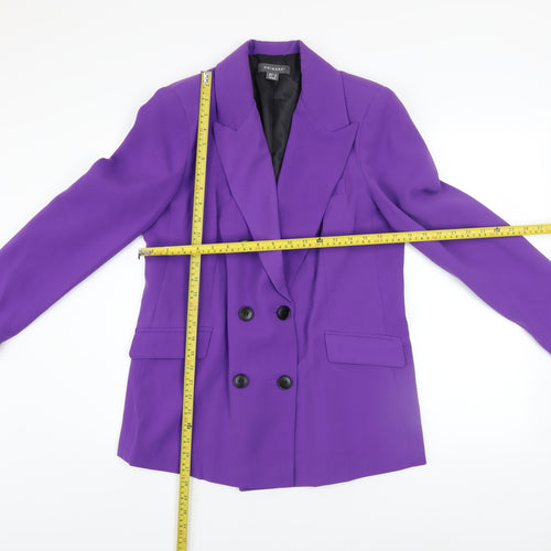 Primark Women's Purple Blazer Size 12 Formal Jacket