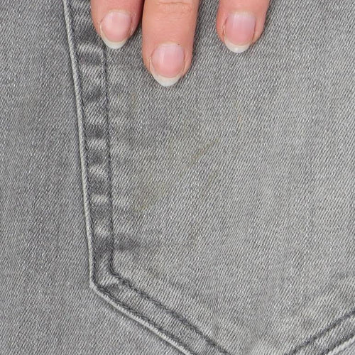 Next Men's Grey Skinny Jeans 28R Slim Fit Denim