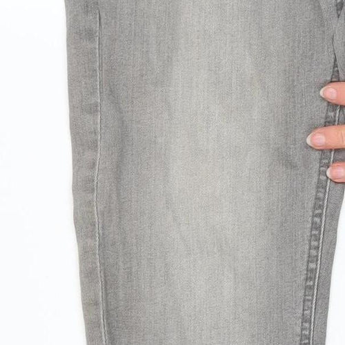 Next Men's Grey Skinny Jeans 28R Slim Fit Denim
