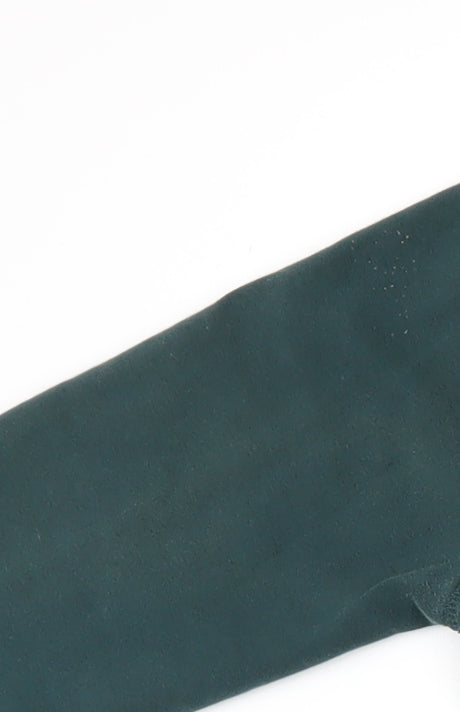 Gym+Coffee Womens Green Full Zip Hoodie Size L Cotton Blend