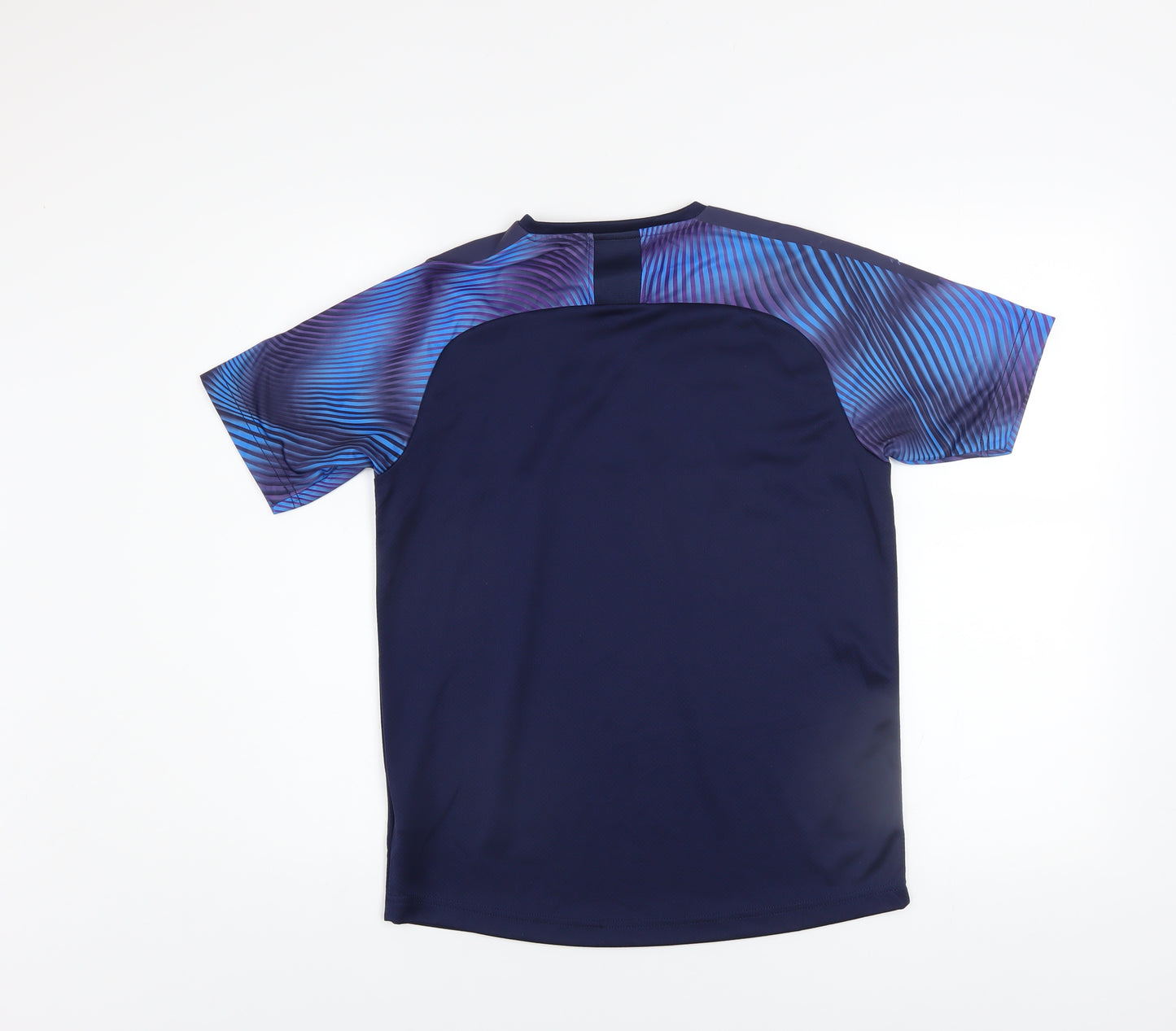 Puma Boys Blue Graphic DryCELL Short Sleeve Sports T-Shirt 13-14 Years