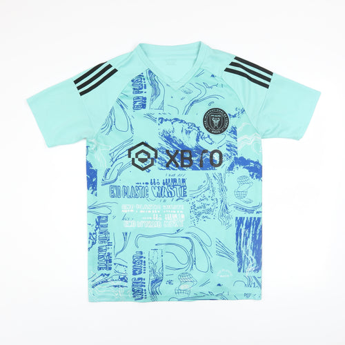 Adidas Men’s Blue Inter Miami Football Jersey Shirt Size S