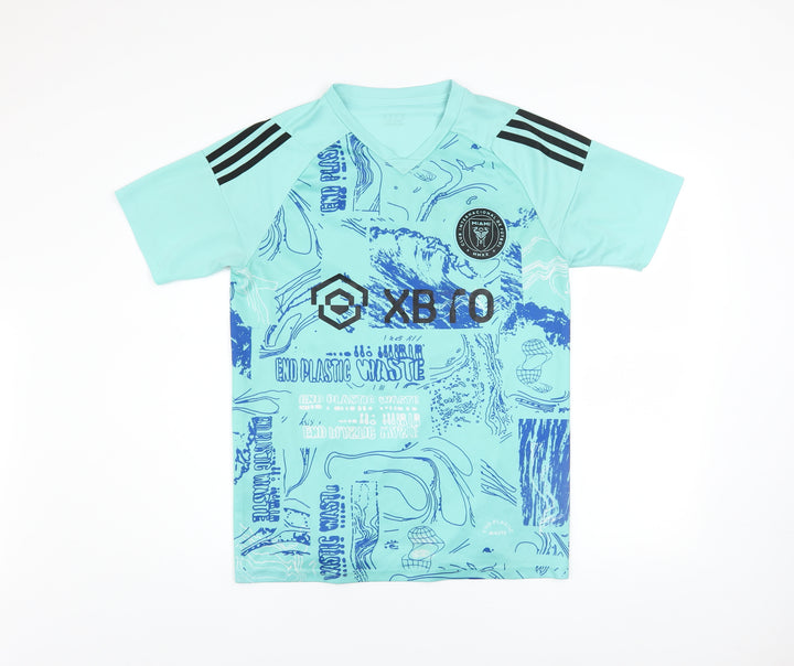 Adidas Men’s Blue Inter Miami Football Jersey Shirt Size S