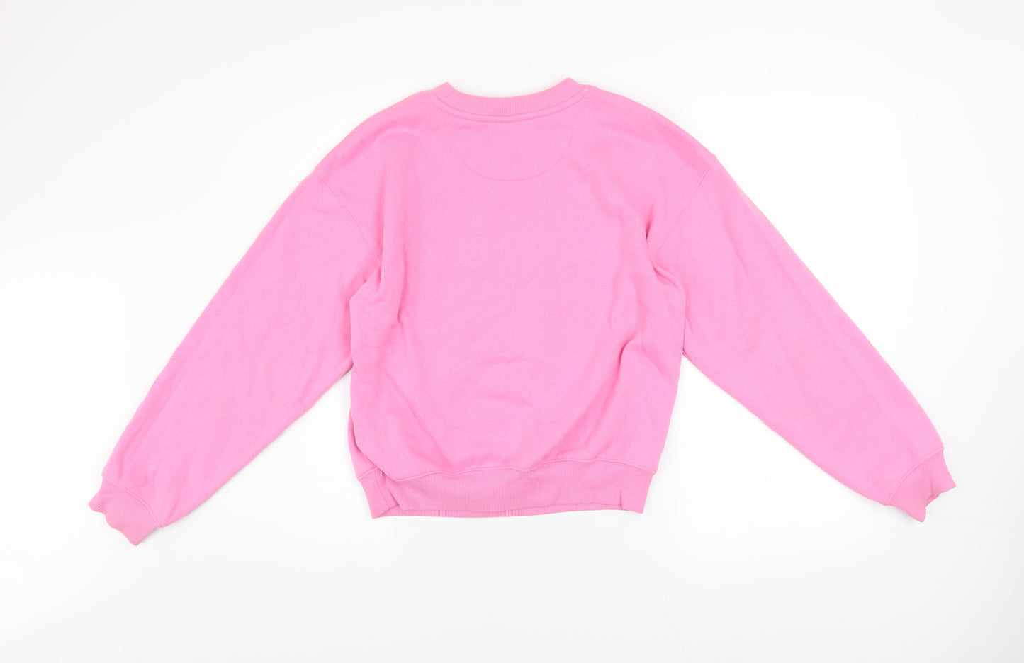 H&M Divided Women's Pink Def Leppard Pullover Sweatshirt XXS