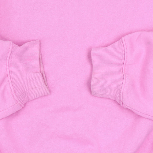 H&M Divided Women's Pink Def Leppard Pullover Sweatshirt XXS
